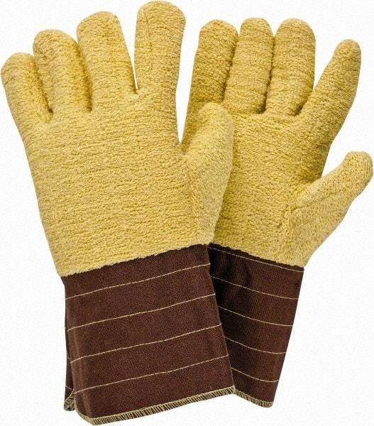 Jomac Products - Size XL Wool Lined Kevlar Heat Resistant Glove - 13" OAL, Gauntlet Cuff - A1 Tooling