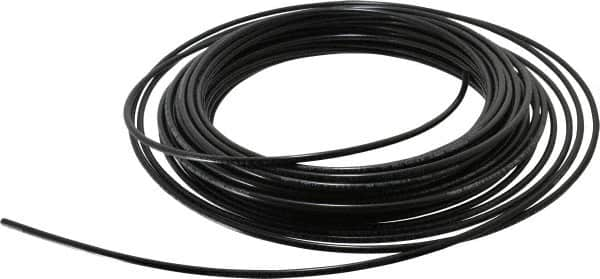 Parker - 1/8" ID x 1/4" OD, 1/16" Wall Thickness, 100' Long, Nylon Tube - Black, 500 Max psi, -65 to 200°F - A1 Tooling