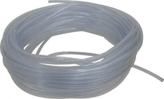 Parker - 3/16" ID x 1/4" OD, 1/32" Wall Thickness, 100' Long, Vinyl Tube - Clear, 22 Max psi, -40 to 150°F - A1 Tooling