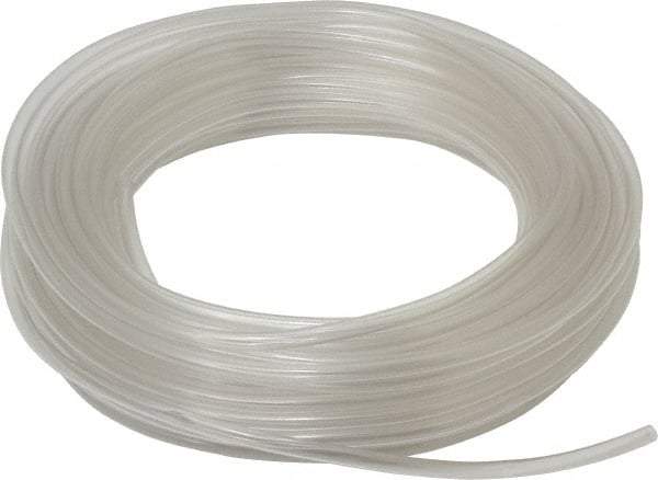 Parker - 1/4" ID x 5/16" OD, 1/32" Wall Thickness, 100' Long, Vinyl Tube - Clear, 20 Max psi, -40 to 150°F - A1 Tooling