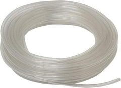 Parker - 1/4" ID x 5/16" OD, 1/32" Wall Thickness, 100' Long, Vinyl Tube - Clear, 20 Max psi, -40 to 150°F - A1 Tooling