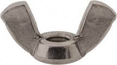 Value Collection - M6x1.00 Metric Coarse, Stainless Steel Standard Wing Nut - Grade 316, Austenitic Grade A4, 27.5mm Wing Span, 13.6mm Wing Span - A1 Tooling