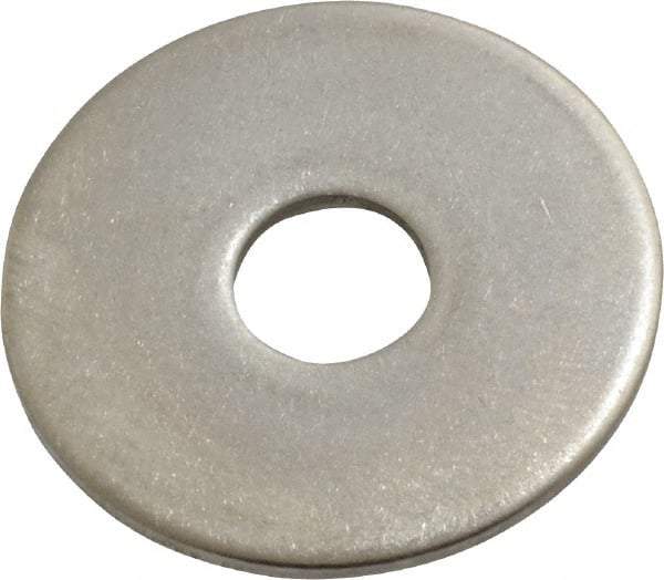 Value Collection - M8 Screw, Grade 18-8 Stainless Steel Fender Flat Washer - 8.4mm ID x 24mm OD, 1.5mm Thick, Plain Finish - A1 Tooling