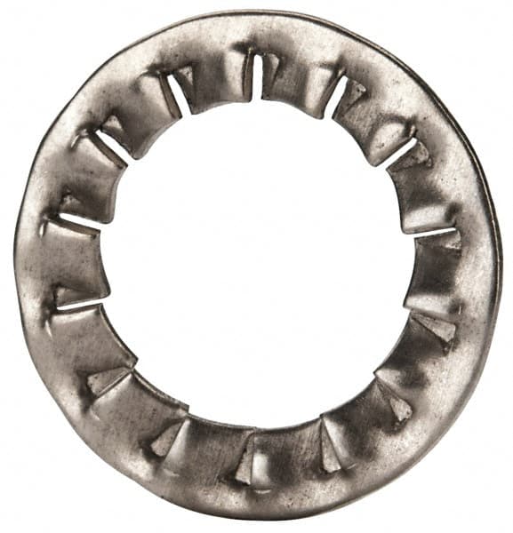 Value Collection - M14 Screw, 15mm ID, Stainless Steel Internal Tooth Lock Washer - 24mm OD, Uncoated, Grade 18-8 & Austenitic A2 - A1 Tooling