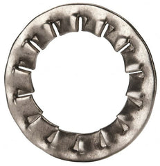 Value Collection - M14 Screw, 15mm ID, Stainless Steel Internal Tooth Lock Washer - 24mm OD, Uncoated, Grade 18-8 & Austenitic A2 - A1 Tooling