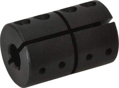 Climax Metal Products - 3/8" Bore, Steel, One Piece Clamping Shaft Collar - 1-1/16" Outside Diam, 1-5/8" Wide - A1 Tooling