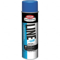 Krylon - 20 fl oz Blue Field Marking Paint - 602' Coverage at 2" Wide, Water-Based Formula - A1 Tooling