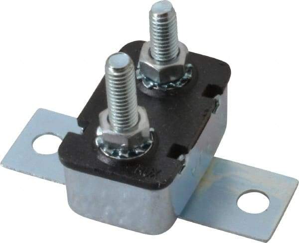 Value Collection - 30 Amp Automotive Heavy Duty Stud Terminal Circuit Breaker - Crosswise Bracket Mount, 1.259" Long x 0.838" Wide 0.652" High - A1 Tooling