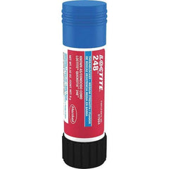 Loctite - 9 g Stick, Blue, Medium Strength Semisolid Threadlocker - Series 248, 24 hr Full Cure Time, Hand Tool, Heat Removal - A1 Tooling