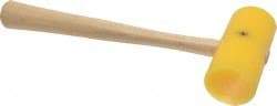 Garland - 3/8 Lb Head Plastic Mallet - 9-3/4" OAL, 10" Long Wood Handle - A1 Tooling