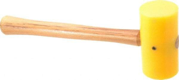 Garland - 1-1/4 Lb Head Plastic Mallet - 14" OAL, 14" Long Wood Handle - A1 Tooling