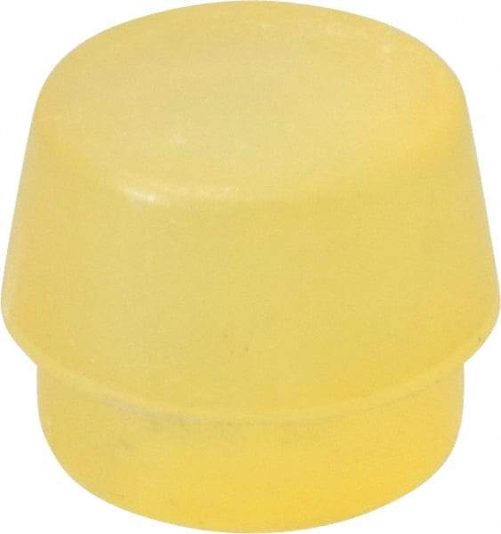 Garland - 1-1/4" Face Diam, Grade Soft, Natural Soft Face Hammer Tip - Urethane - A1 Tooling