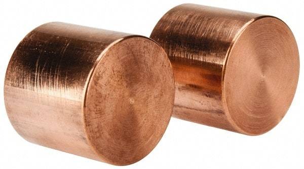 Garland - 1-1/4" Face Diam, Grade Medium, Hammer Tip/Face - Copper - A1 Tooling