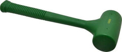 Garland - 36 oz Head 2-1/4" Face Diam Polyurethane Dead Blow Hammer - 12-3/4" OAL, Polyurethane Handle - A1 Tooling