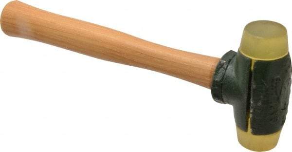 Garland - 1-1/2 Lb Head 1-1/4" Face Urethane Split Head Hammer - Wood Handle - A1 Tooling