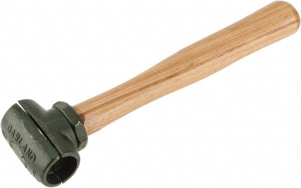 Garland - 1-1/2 Lb Head 1-1/4" Face Malleable Iron Split Head Hammer without Faces - Wood Handle - A1 Tooling