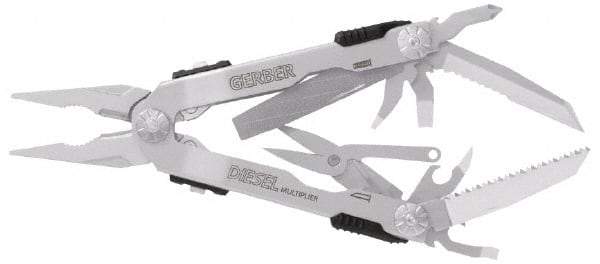 Gerber - 14 Piece, Multi-Tool Set - 6-3/8" OAL, 5" Closed Length - A1 Tooling