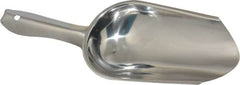 VOLLRATH - 5 oz Silver Stainless Steel Round Bottom Scoop - 5" Wide x 5-1/2" Deep Bowl, 4" Handle Length, 9-1/2" OAL - A1 Tooling