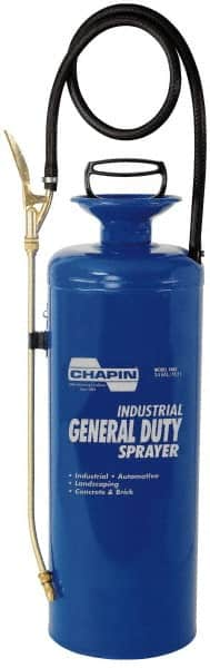 Chapin - 3.5 Gal Garden Hand Sprayer - Reinforced Hose, Polyethylene Tank, For Industrial Applications - A1 Tooling