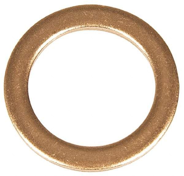 Dorman - 11/16 SO, 3/4 SAE, 3/4" ID x 1-1/16" OD Oil Drain Plug Gasket - 3/32" Thick, Copper - A1 Tooling