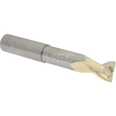 Corner Radius End Mill: 3/4″ Dia, 1″ LOC, 0.03″ Radius, 2 Flutes, Solid Carbide 5″ OAL, 3/4″ Shank Dia, 45 ° Helix, ZrN Coated, Corner Radius End, Centercutting