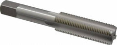 OSG - 5/8-18 UNF 2B 4 Flute Bright Finish High Speed Steel Straight Flute Standard Hand Tap - Bottoming, Right Hand Thread, 3-13/16" OAL, 1-13/16" Thread Length, H5 Limit, Oversize - A1 Tooling