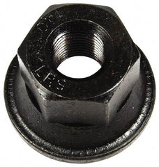 Dorman - 9/16-18 Black Oil Quench Finish Flanged Wheel Nut - 1-1/16" Hex, 1" OAL, 1.6 Diam Flange Seat Angle - A1 Tooling