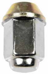 Dorman - 1/2-20 Stainless Finish Capped Wheel Nut - 13/16" Hex, 1-15/32" OAL, 60° Seat Angle - A1 Tooling