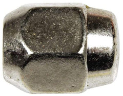 Dorman - M12-1.5 Chrome Finish Capped Wheel Nut - 21mm Hex, 27mm OAL, 60° Seat Angle - A1 Tooling