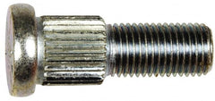 Dorman - 7/16-20 Serrated Bolt Wheel Stud - 0.555" Knurl, 1-7/16" OAL, 17/32" Shoulder Length - A1 Tooling