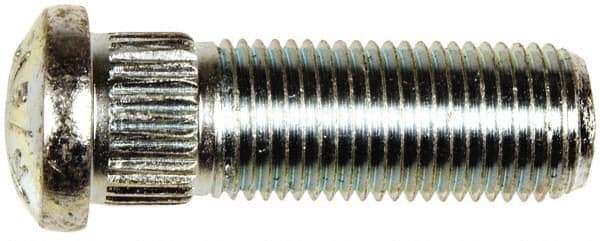 Dorman - 1/2-20 Serrated Bolt Wheel Stud - 0.535" Knurl, 1-17/32" OAL, 5/16" Shoulder Length - A1 Tooling