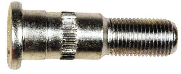 Dorman - 1/2-20 Serrated Bolt Wheel Stud - 5/8" Knurl, 1-5/16" OAL, 1" Shoulder Length - A1 Tooling