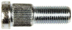 Dorman - 1/2-20 Serrated Bolt Wheel Stud - 0.62" Knurl, 1-5/8" OAL, 19/32" Shoulder Length - A1 Tooling