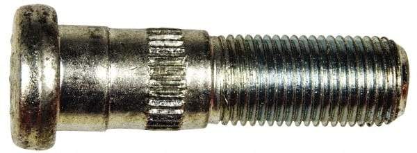 Dorman - 9/16-18 Serrated Bolt Wheel Stud - 5/8" Knurl, 2-1/8" OAL, 29/32" Shoulder Length - A1 Tooling