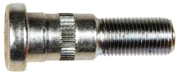 Dorman - 1/2-20 Serrated Bolt Wheel Stud - 5/8" Knurl, 2" OAL, 7/8" Shoulder Length - A1 Tooling