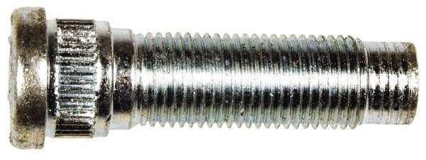 Dorman - 1/2-20 Serrated Bolt Wheel Stud - 0.62" Knurl, 1-21/32" OAL, 11/32" Shoulder Length - A1 Tooling