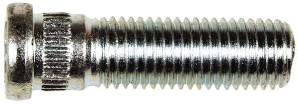 Dorman - M12-1.5 Serrated Bolt Wheel Stud - 12.73mm Knurl, 41.5mm OAL, 8mm Shoulder Length - A1 Tooling