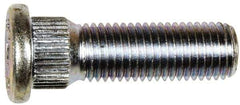 Dorman - M12-1.5 Serrated Bolt Wheel Stud - 14.35mm Knurl, 42.5mm OAL, 8mm Shoulder Length - A1 Tooling