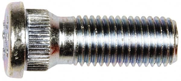 Dorman - M12-1.5 Serrated Bolt Wheel Stud - 14.3mm Knurl, 35.5mm OAL, 6.5mm Shoulder Length - A1 Tooling