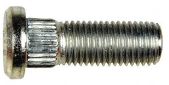 Dorman - M12-1.5 Serrated Bolt Wheel Stud - 12.95mm Knurl, 36mm OAL, 8mm Shoulder Length - A1 Tooling