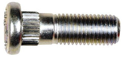 Dorman - M12-1.5 Serrated Bolt Wheel Stud - 12.9mm Knurl, 37.5mm OAL, 13mm Shoulder Length - A1 Tooling