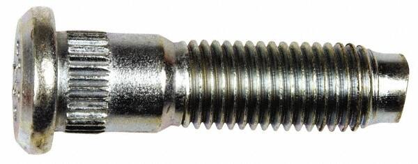 Dorman - M12-1.5 Serrated Bolt Wheel Stud - 13.46mm Knurl, 48mm OAL, 14mm Shoulder Length - A1 Tooling