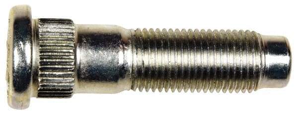 Dorman - 1/2-20 Serrated Bolt Wheel Stud - 0.612" Knurl, 2" OAL, 21/32" Shoulder Length - A1 Tooling