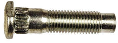 Dorman - M12-1.5 Serrated Bolt Wheel Stud - 13.41mm Knurl, 51.5mm OAL, 13.5mm Shoulder Length - A1 Tooling