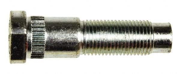 Dorman - 1/2-20 Serrated Bolt Wheel Stud - 0.585" Knurl, 2" OAL, 3/4" Shoulder Length - A1 Tooling