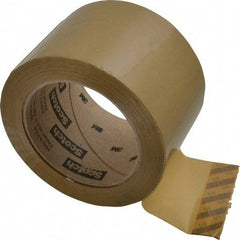 3M - 3" x 110 Yd Natural (Color) Rubber Adhesive Sealing Tape - Polypropylene Film Backing, 1.9 mil Thick, 44 Lb Tensile Strength, Series 371 - A1 Tooling