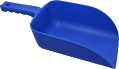 Remco - 82 oz Blue Polypropylene Flat Bottom Scoop - 5.9" Wide x 3.3" Deep Bowl, 4-1/2" Handle Length, 15.1" OAL - A1 Tooling