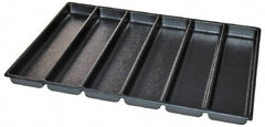 Kennedy - Tool Box Durable ABS Plastic Organizer - 23" Wide x 16-1/2" Deep x 2" High, Black, For 27" Wide Roller Cabinets - A1 Tooling