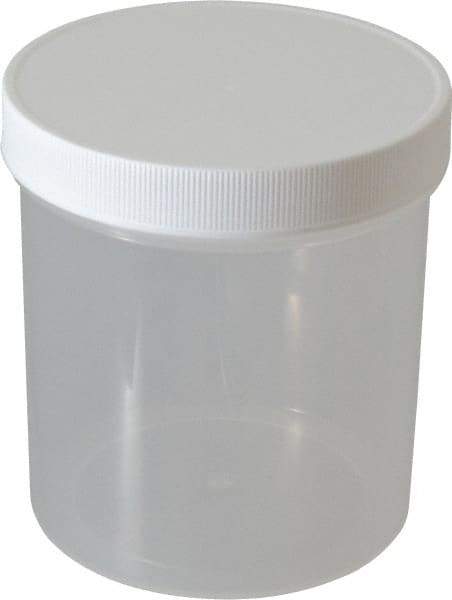 Dynalon Labware - 40 oz Jar - Polypropylene, Translucent, 5.11" High x 4.72" Diam, 4.72" Cap - A1 Tooling