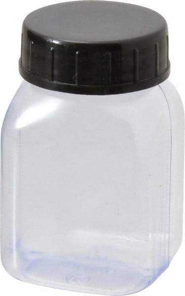 Dynalon Labware - 50 mL Wide-Mouth Bottle - PVC, Clear, 2.36" High x 0.98" Diam, 0.98" Cap - A1 Tooling